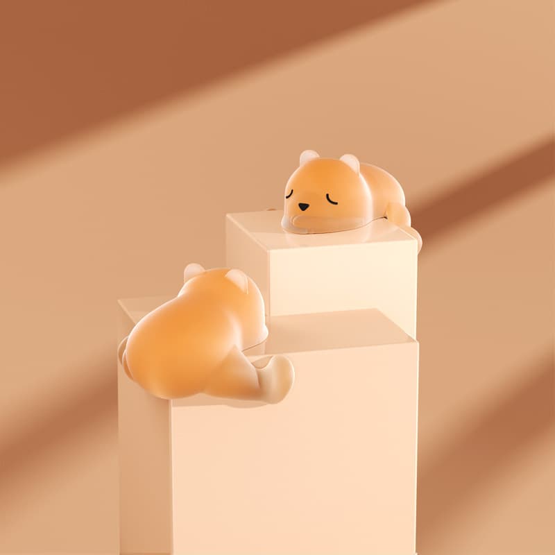 Sleepy bear jelly yellow