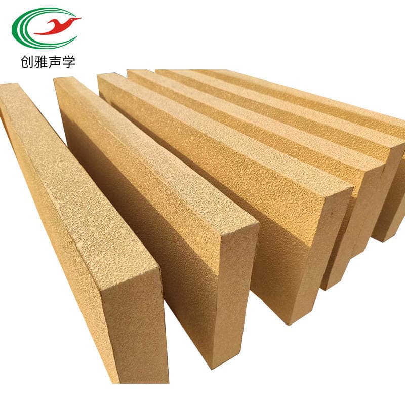 Fiberglass Ceiling Sound-Absorbing Panels for Theaters and Gymnasiums, Suspended Glass Wool Fire-Retardant and Fire-Proof Sound-Absorbing Material Decorative Panels 1