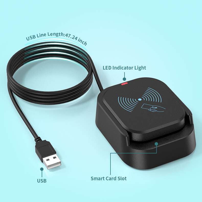 USB sürücüsüz NFC kart oxuyucu/yazıcı (Windows və digər sistemləri dəstəkləyir) 2