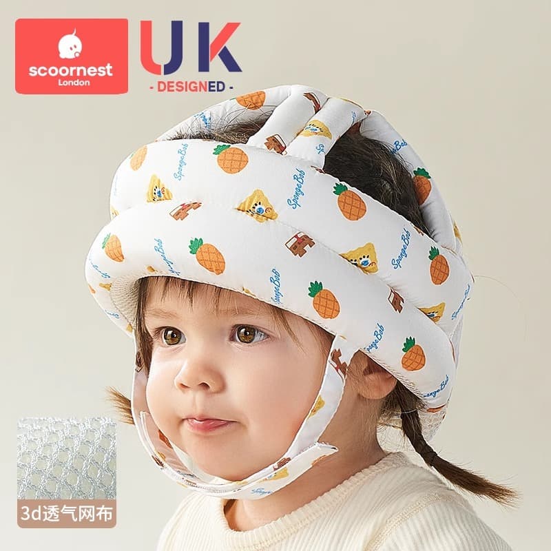 [Spongebob Genuine Authorization] Sponge Pineapple Pie (6-24 Months)-Tencel Breathable