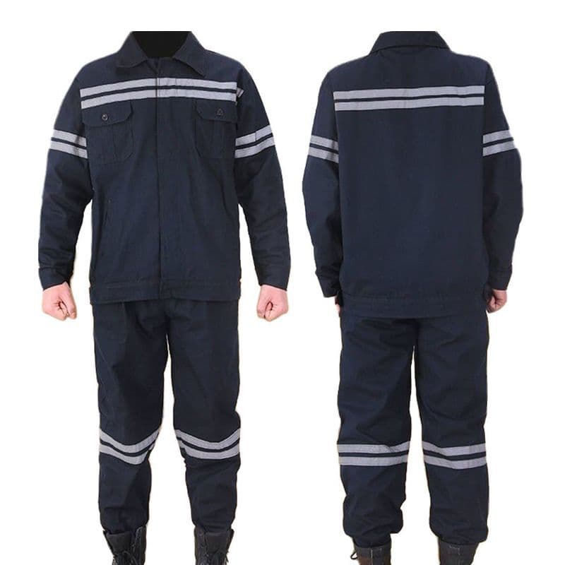 Coal mine black suit