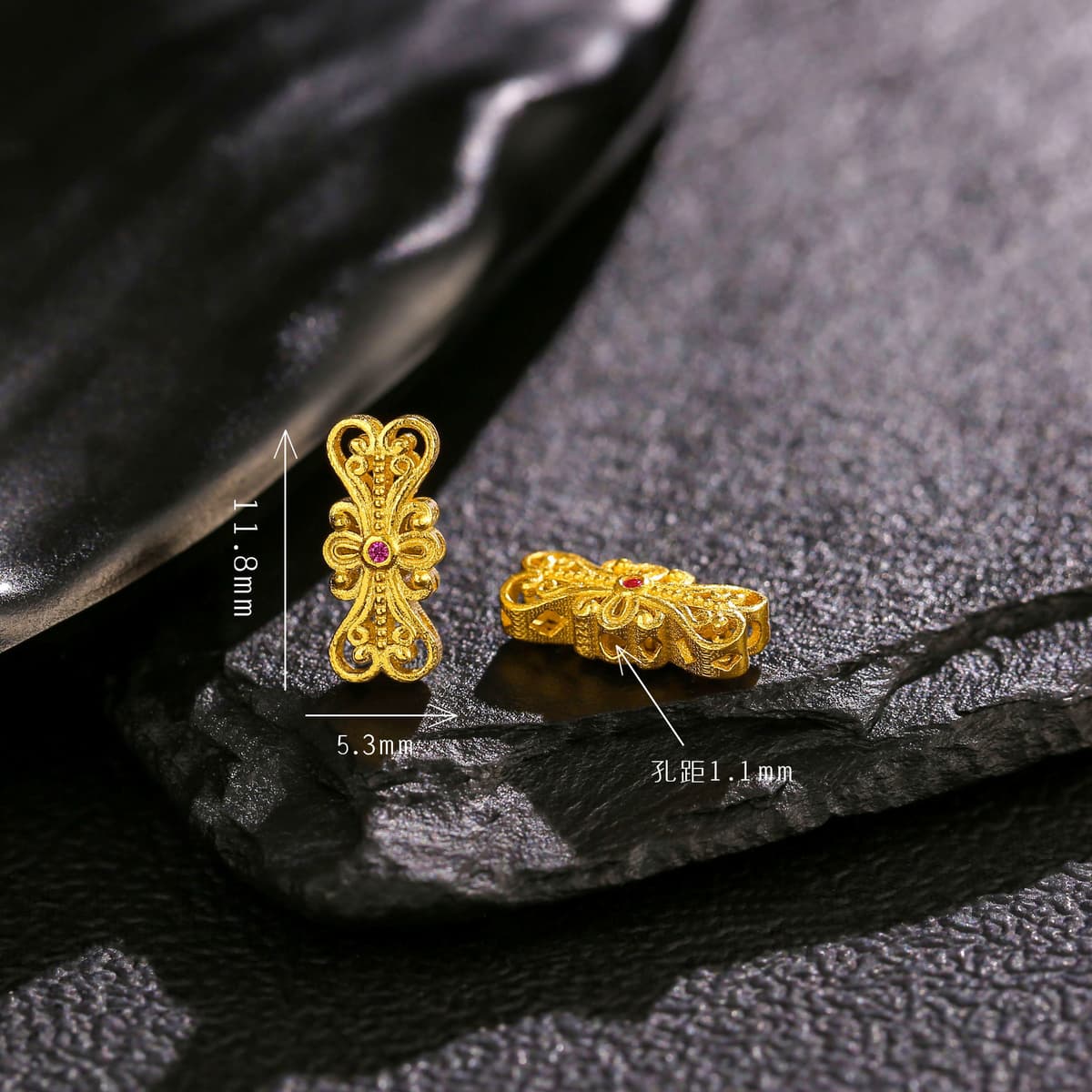 Corundum hollow bow