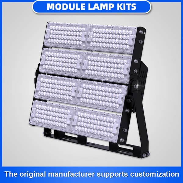 960W Floodlight Kit Module Light Heat Dissipation Housing Led Stadium Light Outdoor High Pole Garden Light Housing Kit