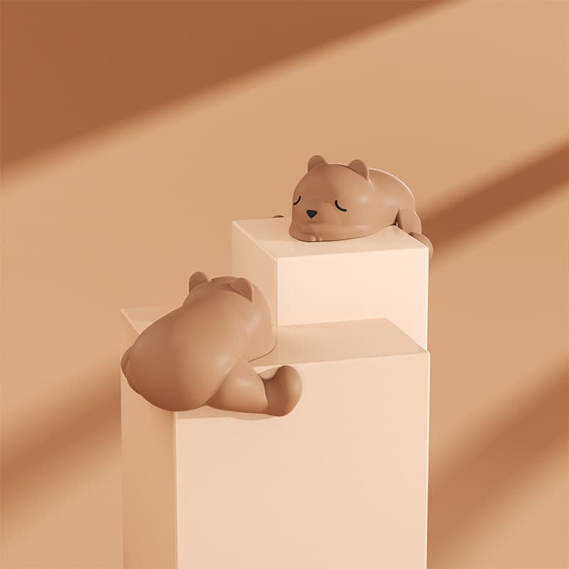 Sleepy bear brown