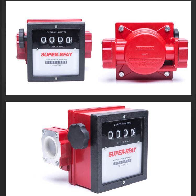 Zhisheng Fm-120 Four-Digit Flow Mechanical Oil Pump Assembly Set Mechanical Oil Meter Counter Diesel Meter 4