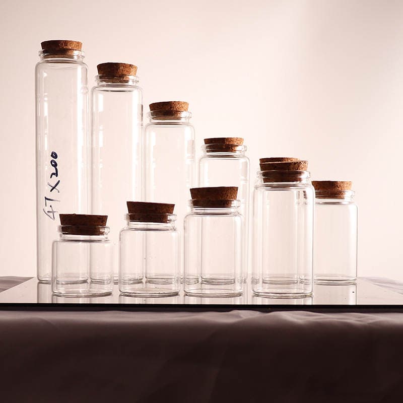 Wholesale diameter 47 bayonet tube bottle/glass sub-bottle/glass trial bottle/drift bottle glass medicine powder bottle 1