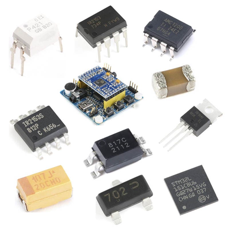 Elektron komponentlər: yarımkeçirici, IC çip, inteqral sxem, rezistor, kondensator. Topdan satış. 3