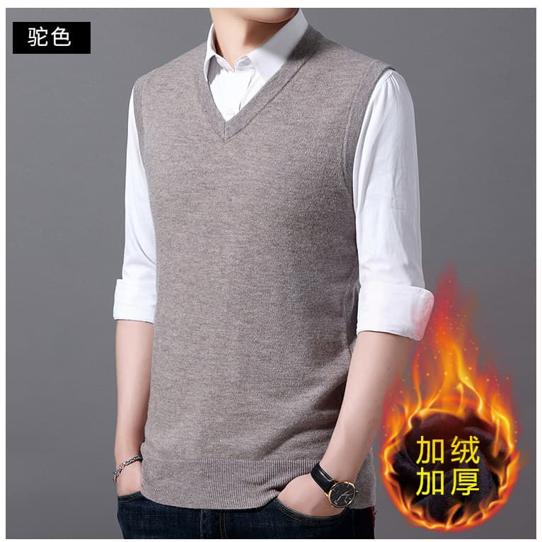 V vest plus velvet camel