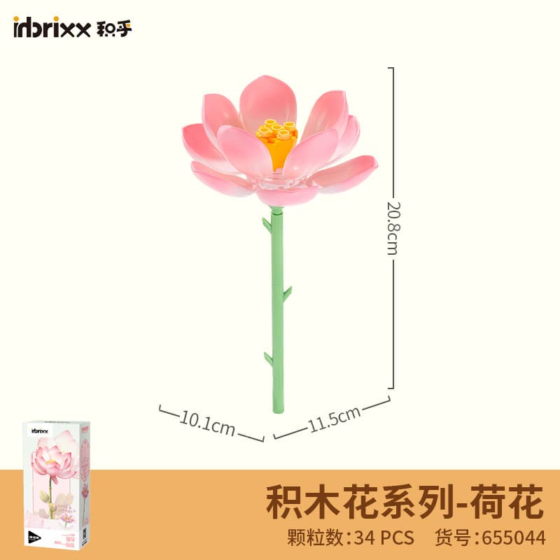 655044 lotus 34pcs-80g