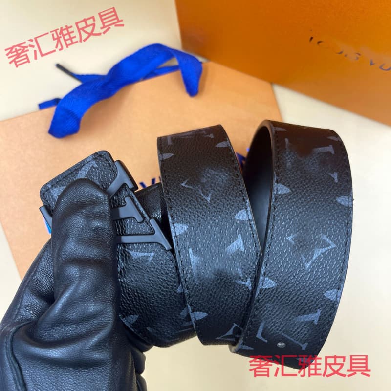 Black flower black bottom + l black buckle