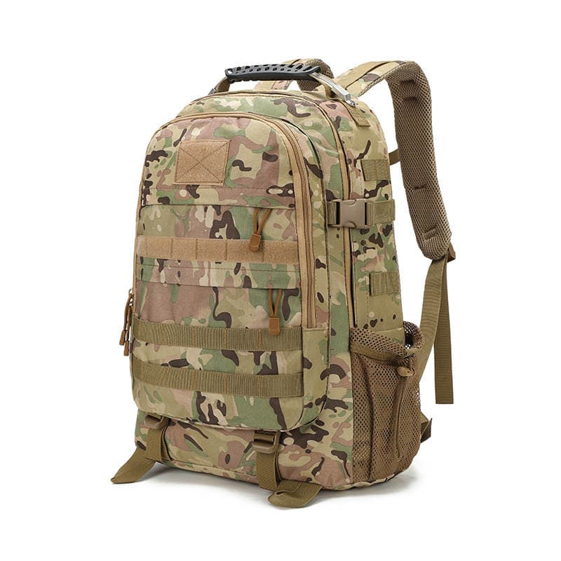 Outdoor Camouflage Backpack Multi-Purpose Tactical Tiger Stripe Camouflage Hiking Bag New 3D Backpack 825 Backpack 2