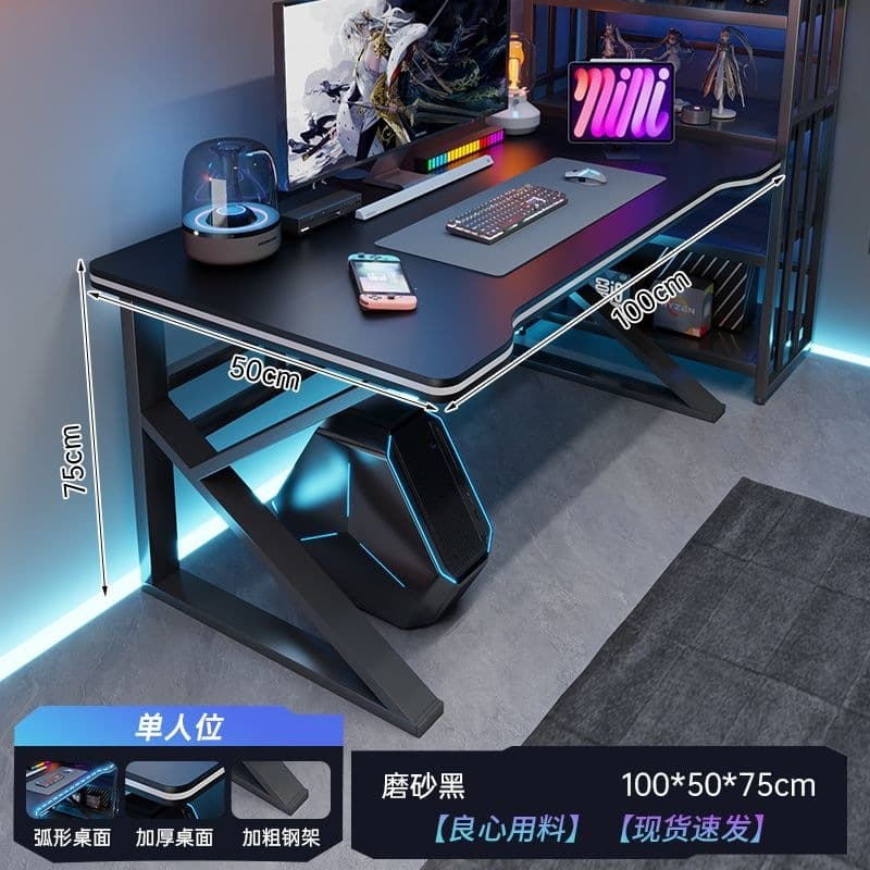 [single seat-main picture] obsidian black 100x60