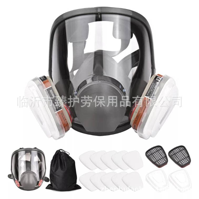 Gas Mask Spray Paint Dust Chemical Pesticide Decoration Polishing 6800 Same Style Mask Fire Cross-Border Dropshipping 1