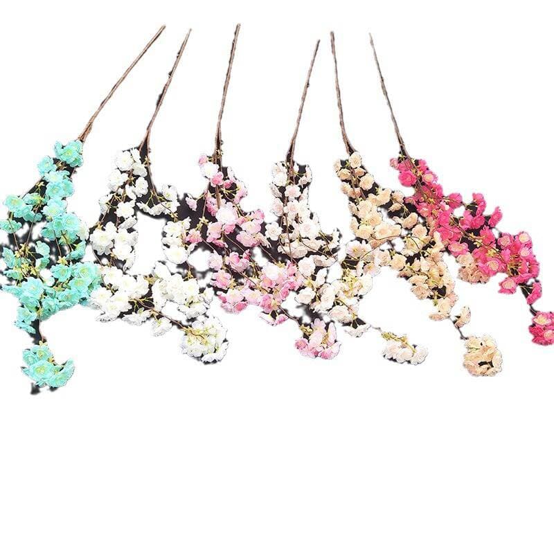Manufacturer Supplies Handmade Silk Flowers for Home Decoration, Artificial Hanging Waterfall Cherry Blossom Vase Flowers, Artificial Flower Plants 5