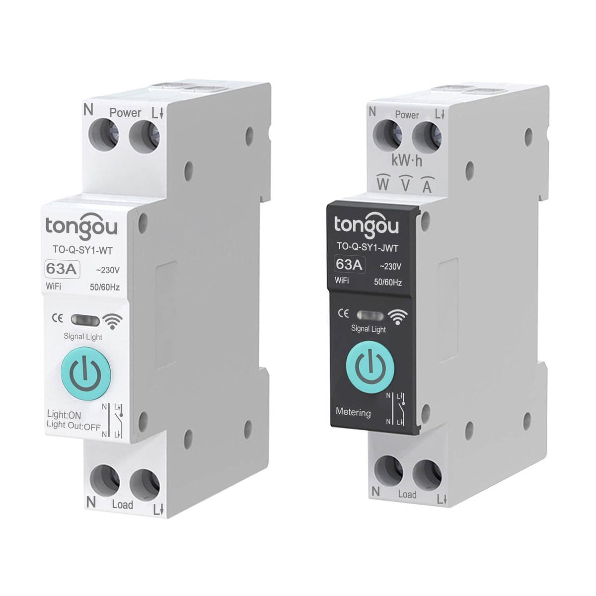 Tuya graffiti smart switch WiFi circuit breaker remote wireless remote control mobile phone control smart home cross border 5