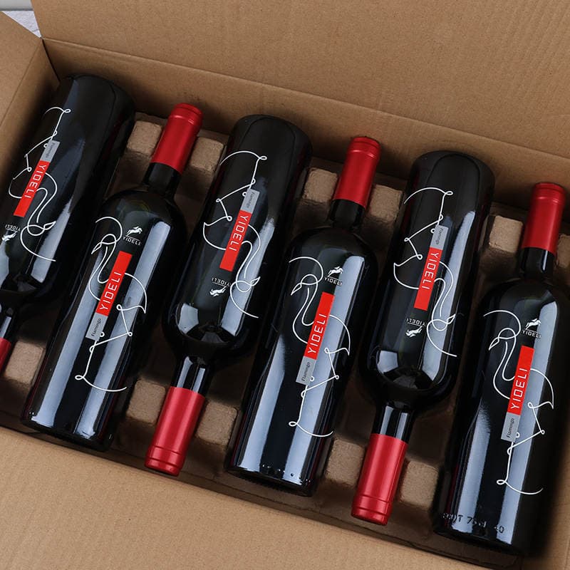Chilean Imported Red Wine 13.5% Dry Red Wine Whole Box Mid-Autumn Gift Box Free Shipping Direct from the Winery Red Wine 3