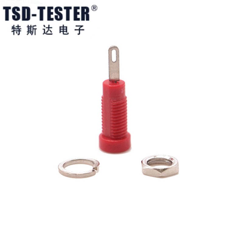 S4102 Universal 2mm Nickel Plated Panel Socket Suitable for Straight Rod Plug such as Ordinary Pen Socket 3
