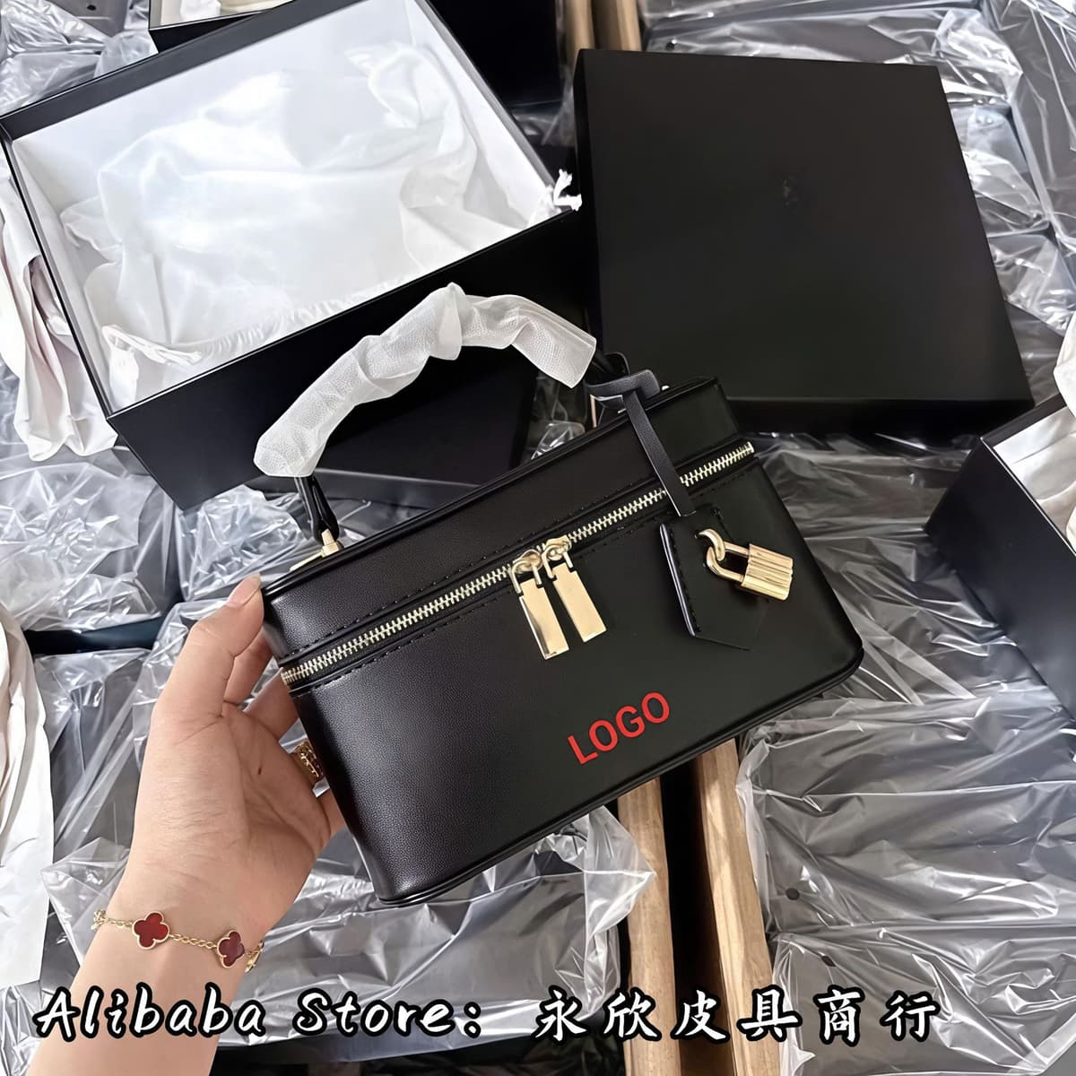 Black with gift box