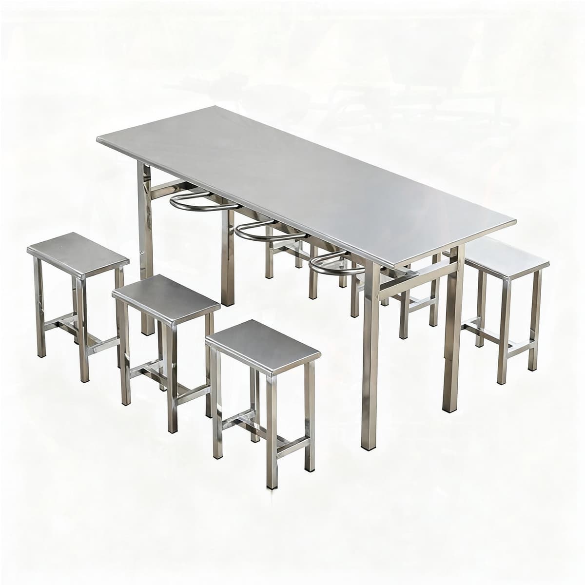 6-person stainless steel hanging stool