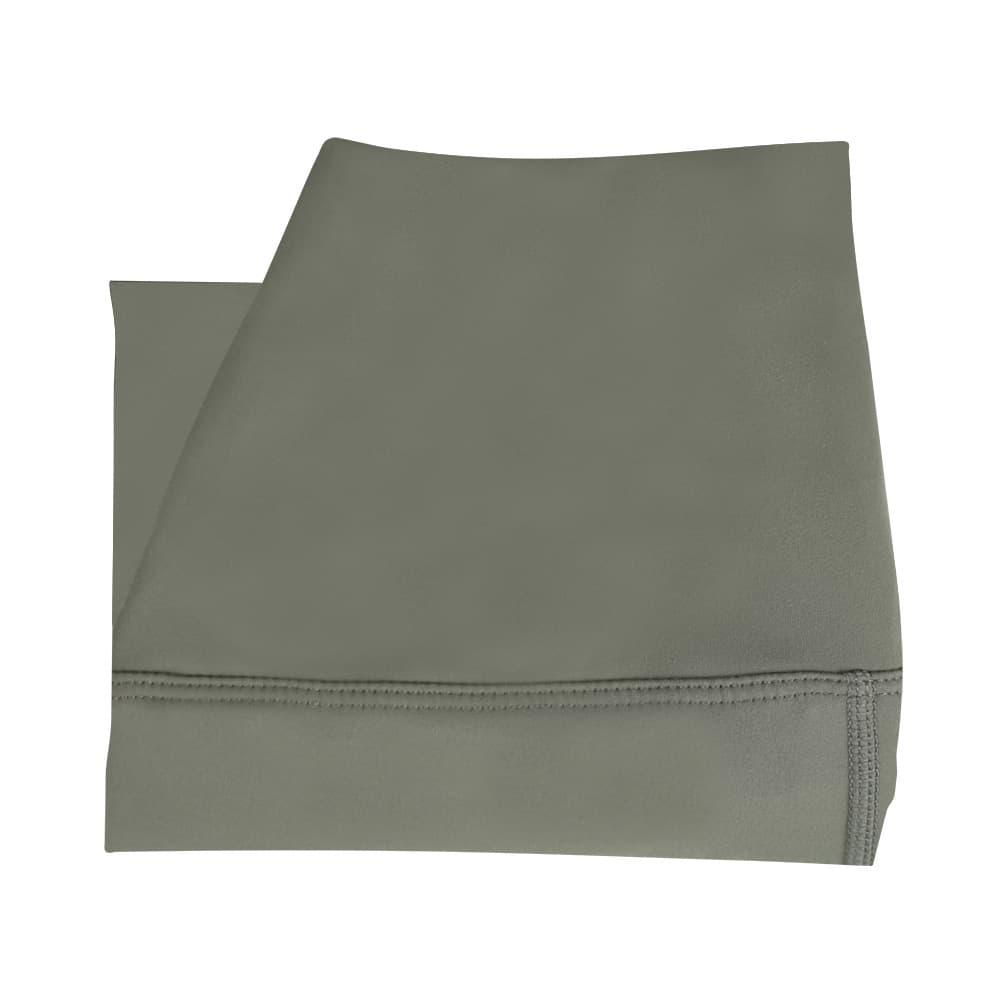 Moss green no awkward line nine-point pants
