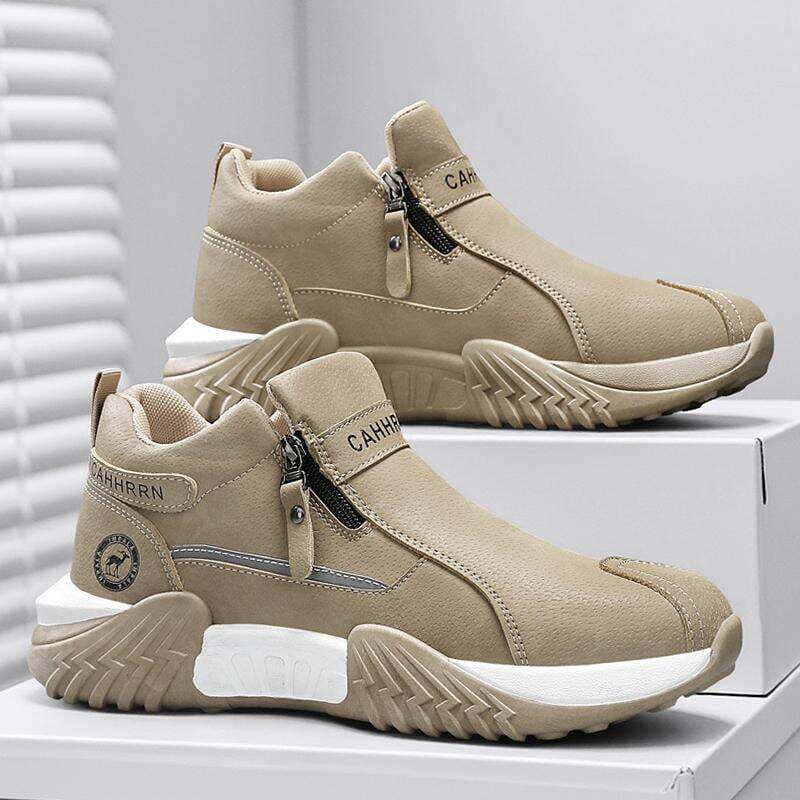 D1938 Large Size Cross-Mirror Martin Sneakers High-Top Casual Shoes Thick-Soled Student Forrest Gump Shoes Men's Shoes 2
