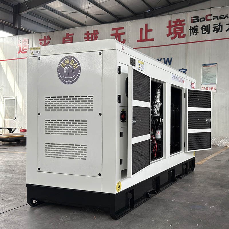 Cummins 80Kw Diesel Generator Set Emergency Backup Cummins 100 Kw 300Kva Generator 4