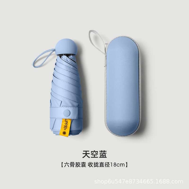 Sky Blue -6 Bone Full Shading-Capsule Shell