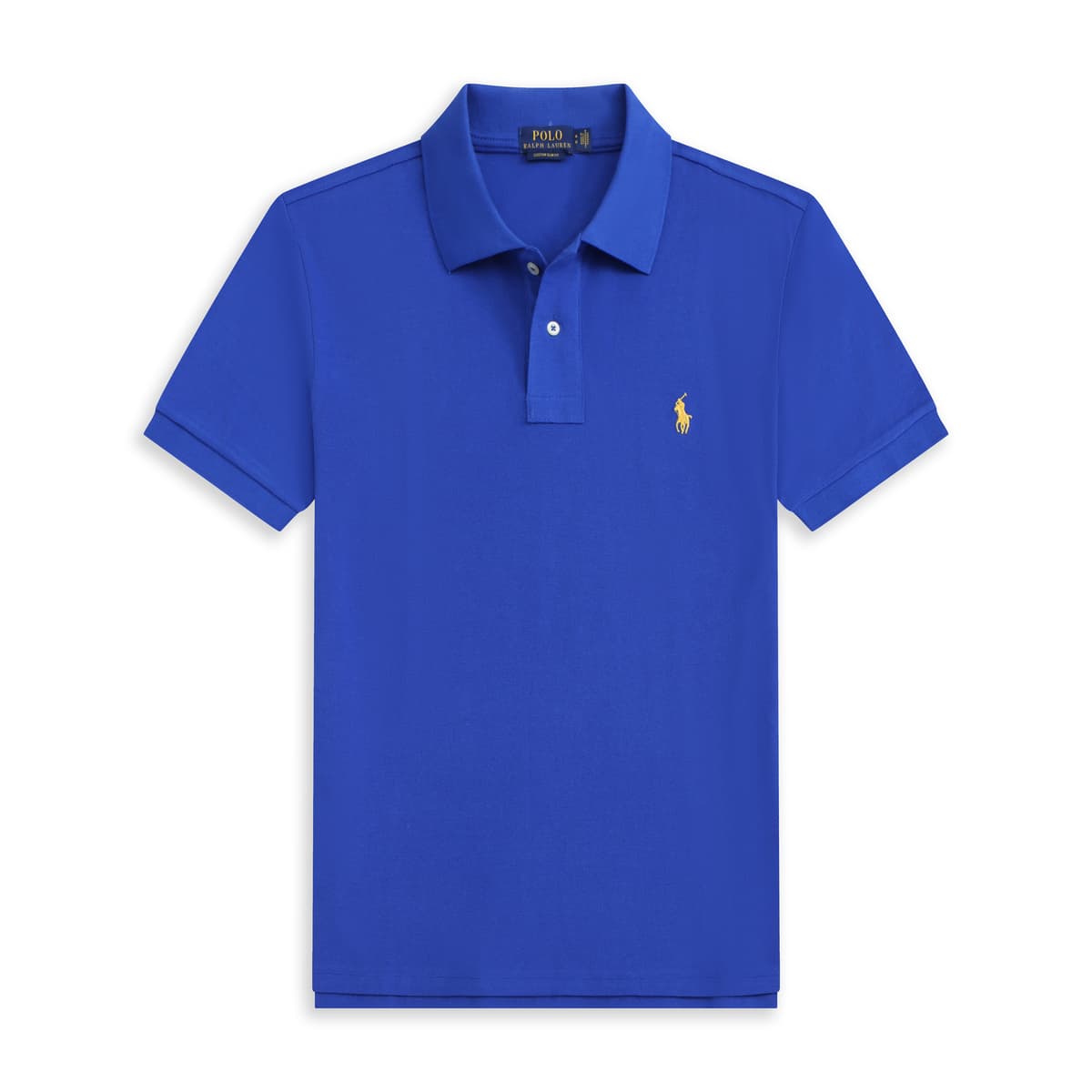 Blue yellow label