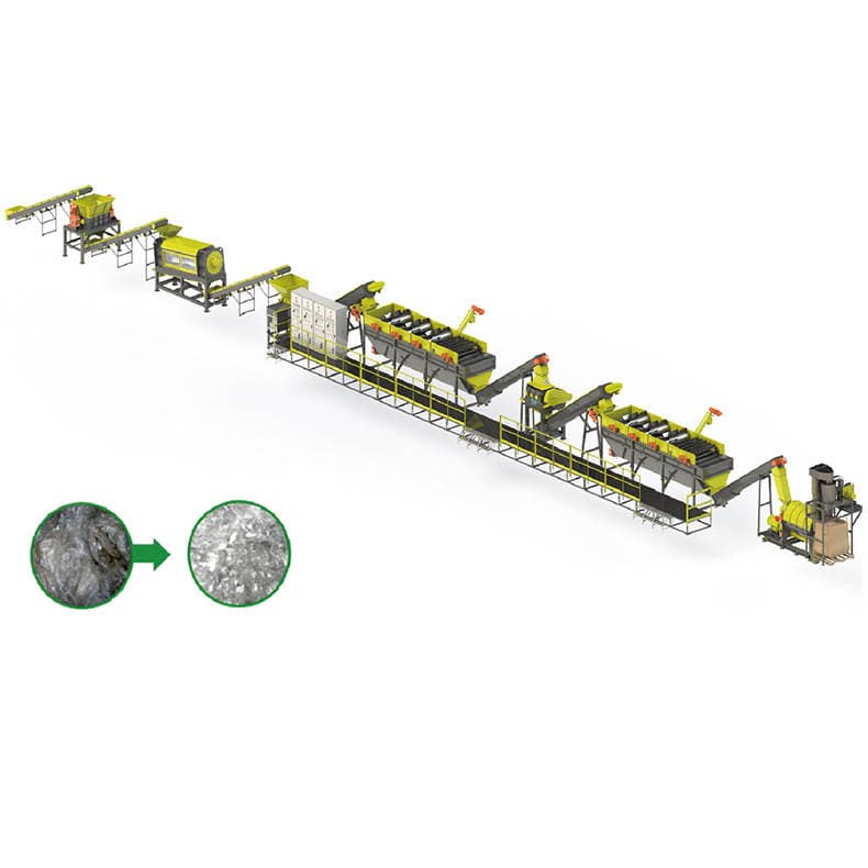 Pe Film Crushing and Granulating Machine, Waste Plastic Recycling, Pp Woven Bags, Ton Bags, Crushing, Cleaning and Granulating Production Line 5