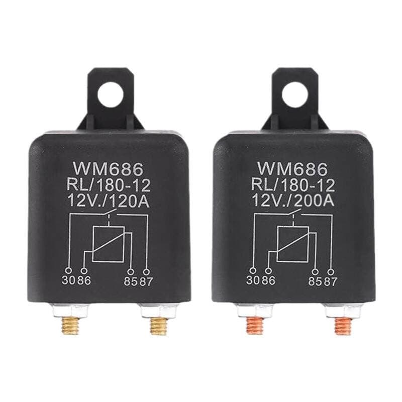 Wm686 Avtomobil Başlanğıc Rele, 12V/24V, Yüksək Cərəyan (100A/120A/200A) 5