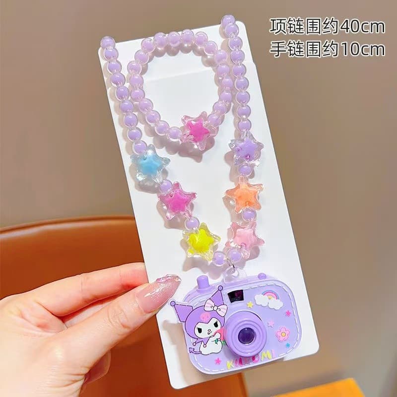 Kuromi [necklace + bracelet]