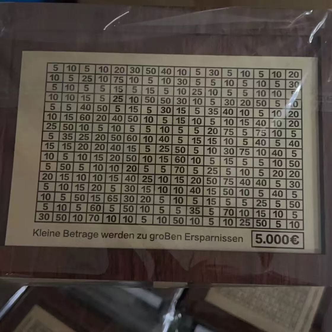 [sticker style] piggy bank 5000+1 plan pen