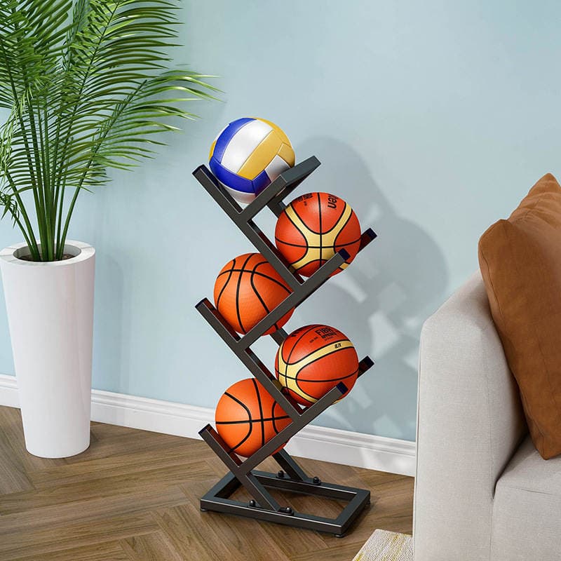 Uşaq basketbol və futbol topları üçün saxlama rəfi, ev üçün top rəfi, top təşkilatçısı, top sərgiləmə rəfi. 1