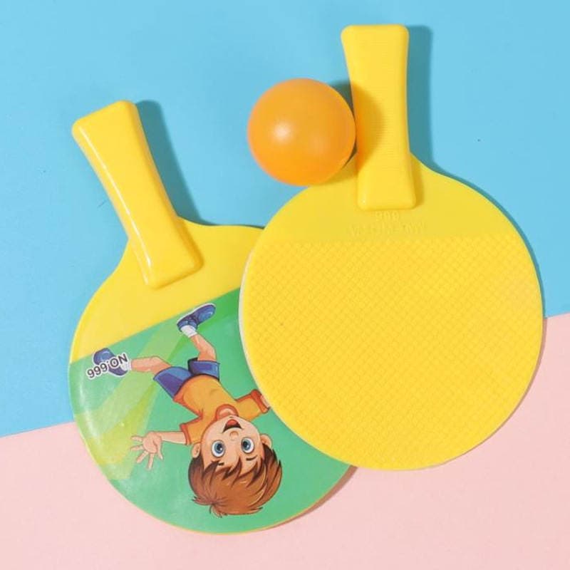 Children's small size table tennis racket suit outdoor sports training children's student supplies night market stall toys 4