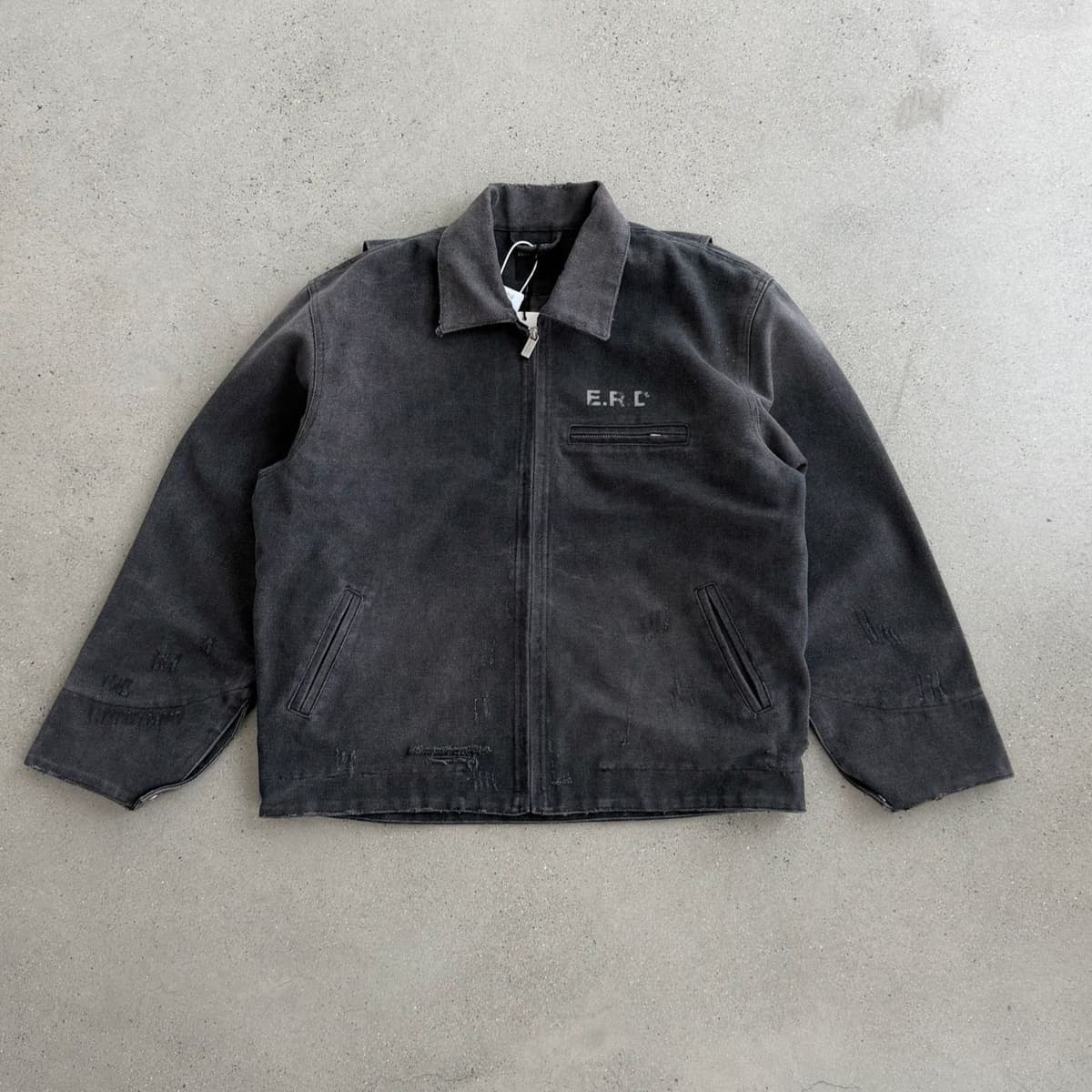E washed black