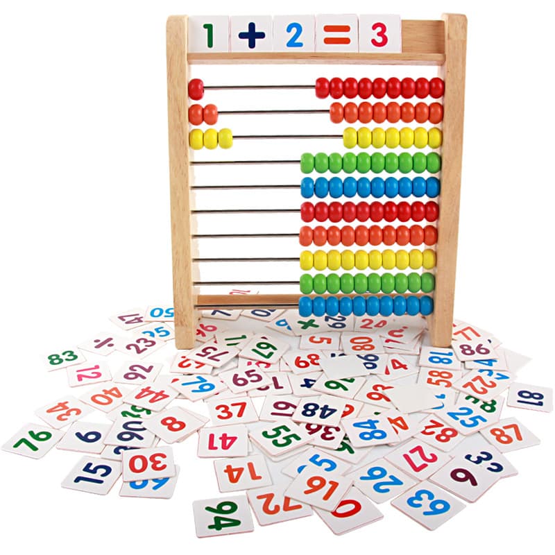 Early Education Arithmetic Computing Rack (with 110 cards)