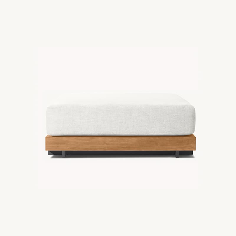 Teak footrest