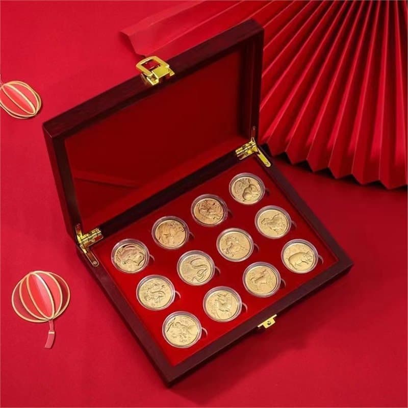Twelve zodiac signs set (without handbag)