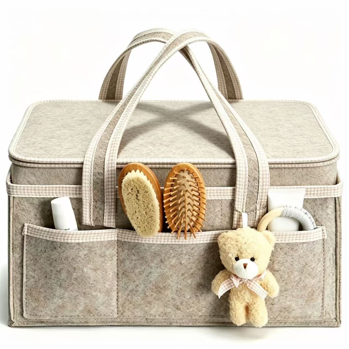 Y8005 oatmeal color with top cover