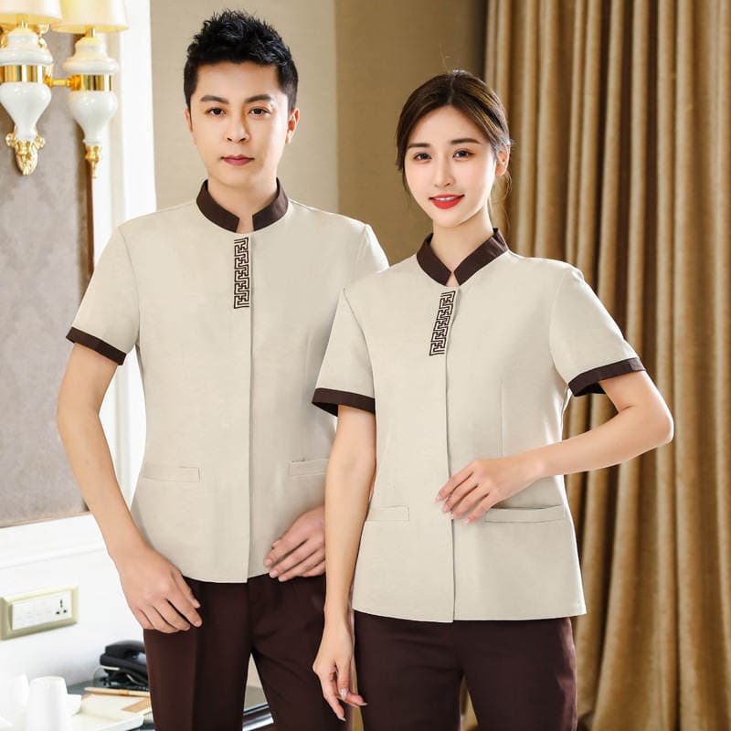 Hotel Cleaning Work Uniforms for Women, Property Sales Department, Male Housekeeping Staff, Pa Uniforms, Cleaning Uniforms, Workwear, Professional Attire 5