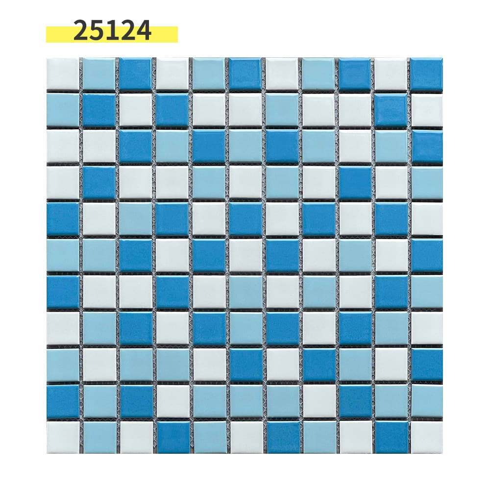 Three colors blue and white 25124