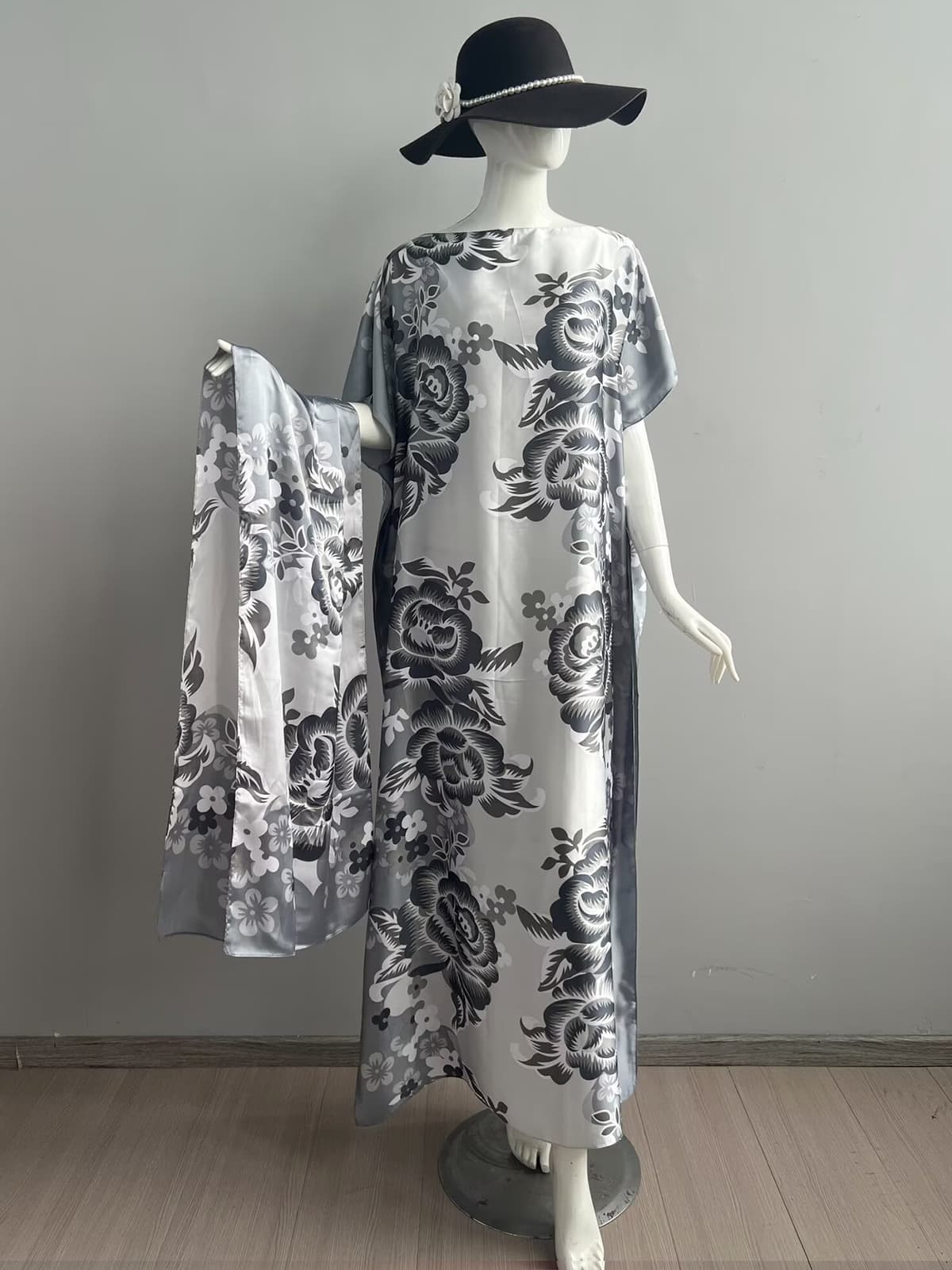 132-light summer rose-beige black gray