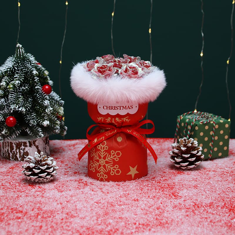 Warm winter dream [7 luminous night light true love roses]
