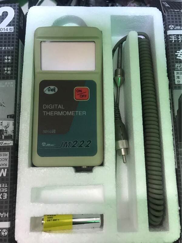 Tianjin Jinming high-precision silicon semiconductor portable thermometer, digital thermometer JM222R-30 ~ 50 ℃ 5