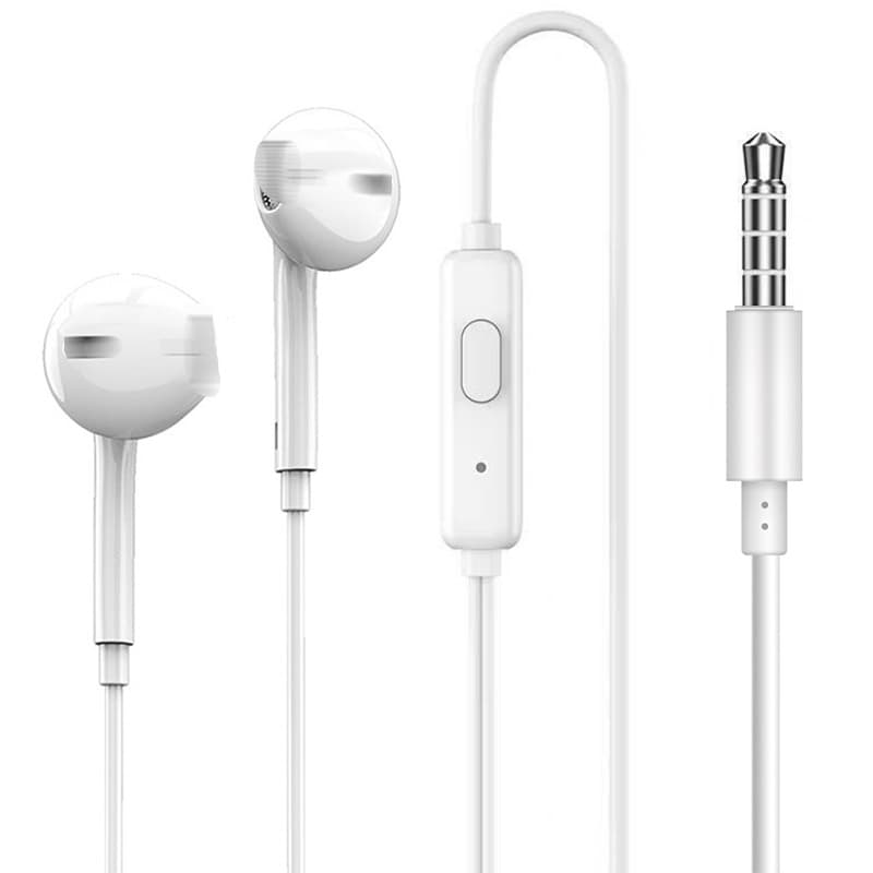 3.  5mm round hole android wired earphones with inline controls