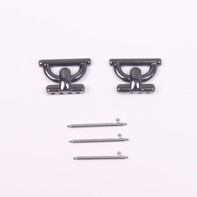 [new d-shaped buckle beaded style] black