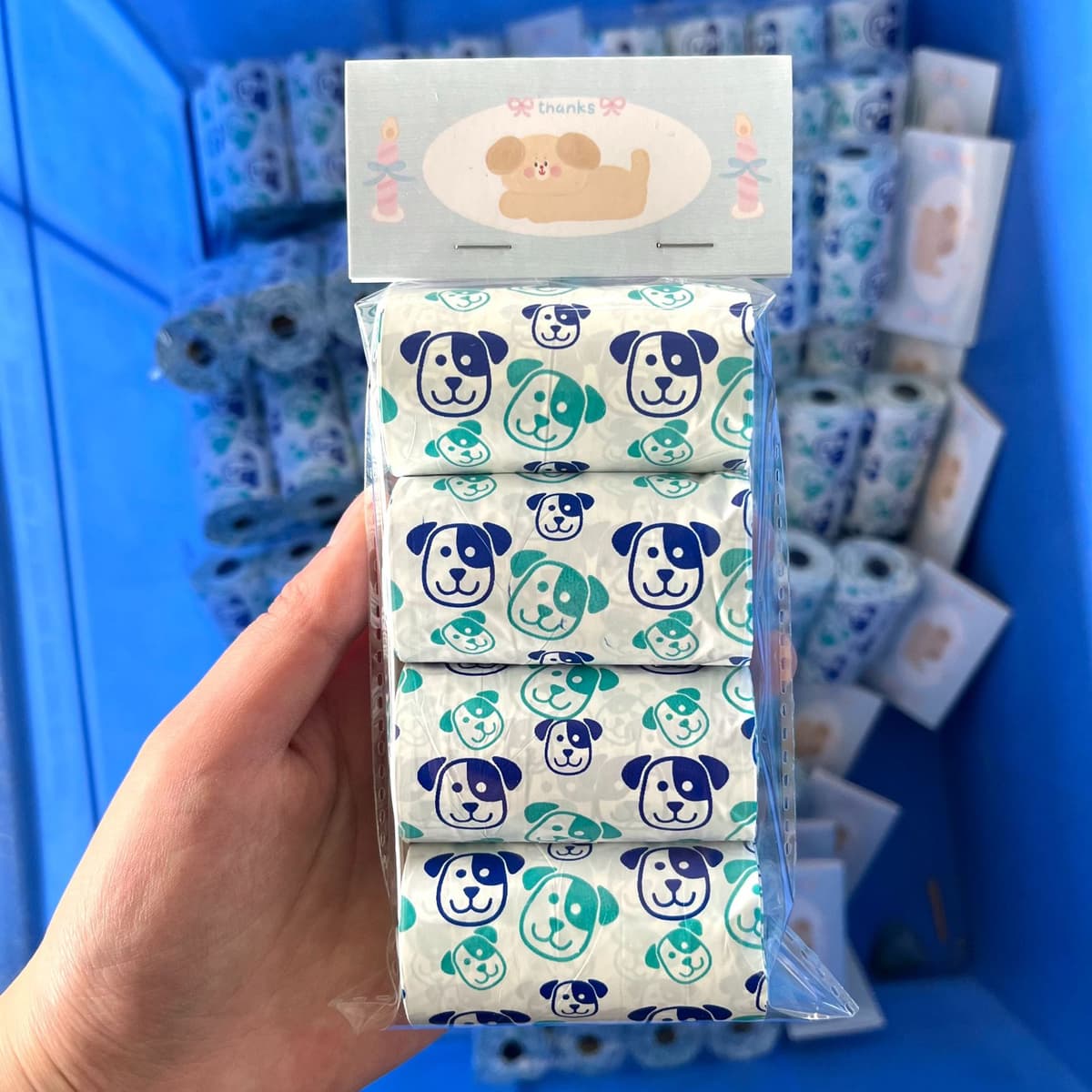 Lemon scented 1.5 silk (4 rolls, 60 bags)