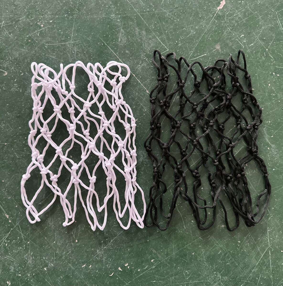 Factory supply black white basketball net basketball frame net environmental protection material 1