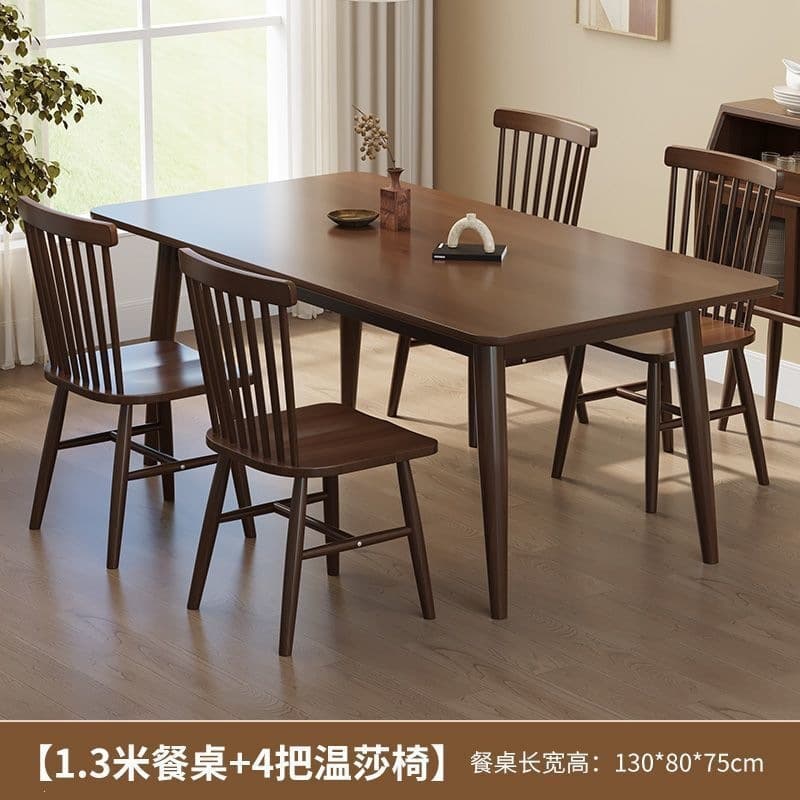 130*80*4 windsor chair [all made of solid wood]