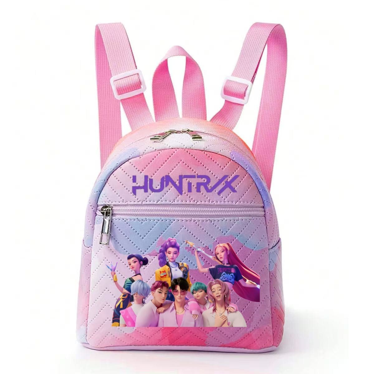 Red and purple 8 (pink shoulder strap)